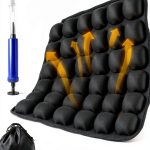 Travel Cushion ANABIUP Memory Foam Seat Pad Black-0